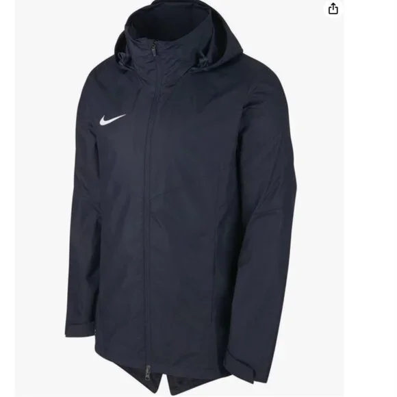 🏔️🌧️Nike Men's Academy 18 Rain Jacket - Navy - (NWT)🏔️🌧️ - Picture 2 of 3